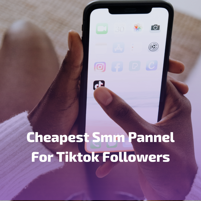 Best Smm Panel For Tiktok Cheapest Prices