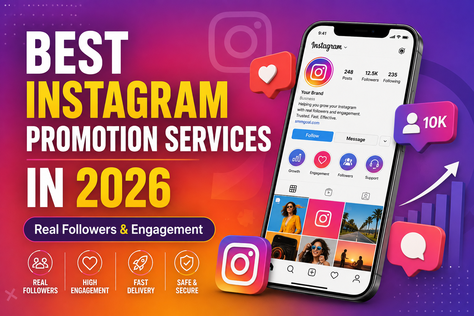 Best Instagram Promotion Services in 2026 | Real Followers & Growth