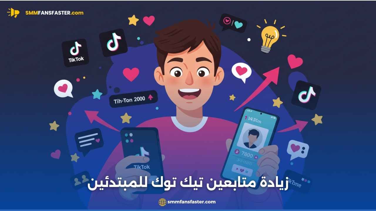 زيادة متابعين تيك توك للمبتدئين بسهولة اليك الطريقة 