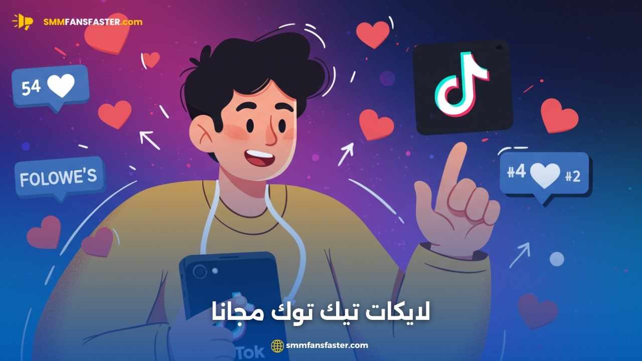 لايكات تيك توك مجانا - أفضل طريقة لزيادة التفاعل بدون تسجيل