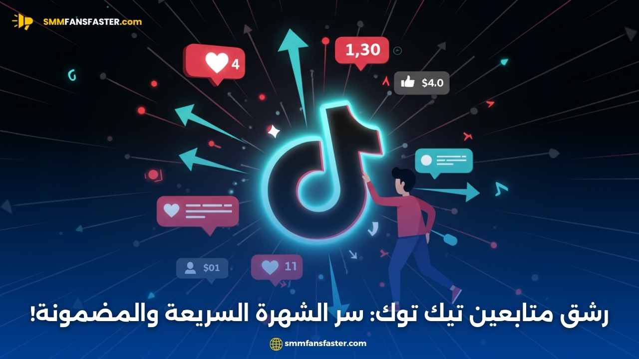رشق متابعين تيك توك: سر الشهرة السريعة والمضمونة!