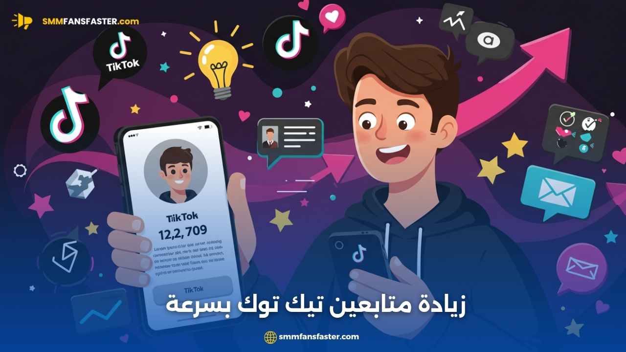 زيادة متابعين تيك توك بسرعة حقيقية الآن