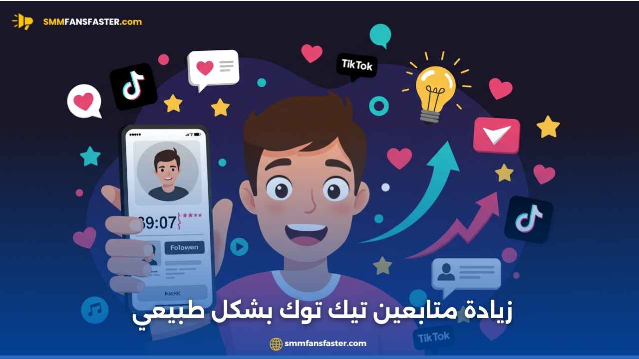زيادة متابعين تيك توك بشكل طبيعي وآمن