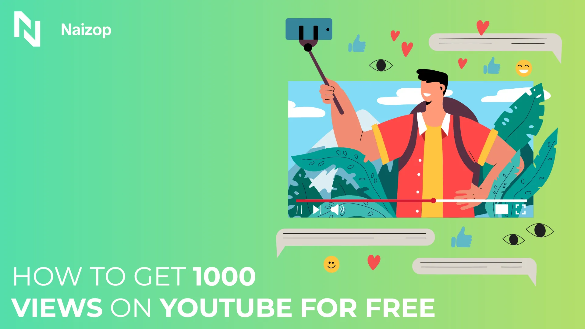 How to Get 1000 Views on YouTube For Free