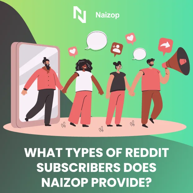 What Types of Reddit Subscribers Does Naizop Provide?