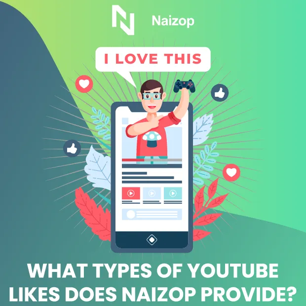 What Types of YouTube Likes Does Naizop Provide?