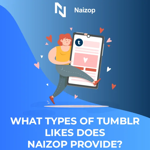 What Are The Types of Tumblr Likes Naizop Provides?