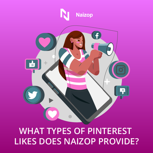 What Types of Pinterest Likes Does Naizop Provide?