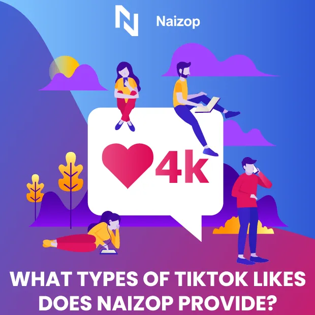 What Types of TikTok Likes Does Naizop Provide?