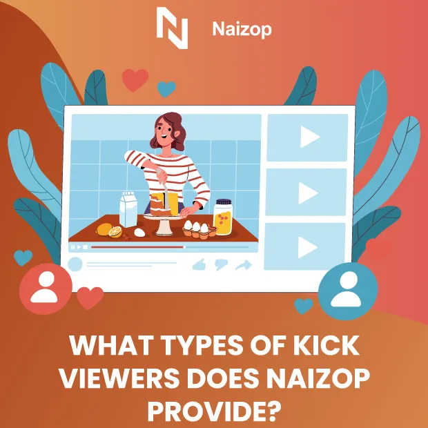 What Types of Kick Viewers Does Naizop Provide?