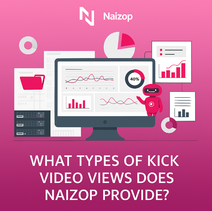 What Types of Kick Video Views Does Naizop Provide?