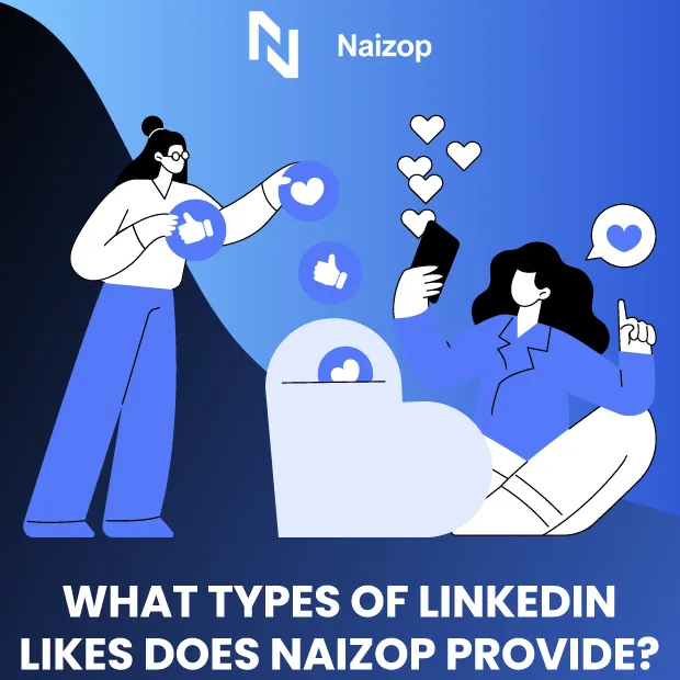 What Types of LinkedIn Likes Does Naizop Provide?