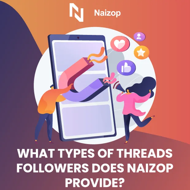 What Types of Threads Followers Does Naizop Provide?