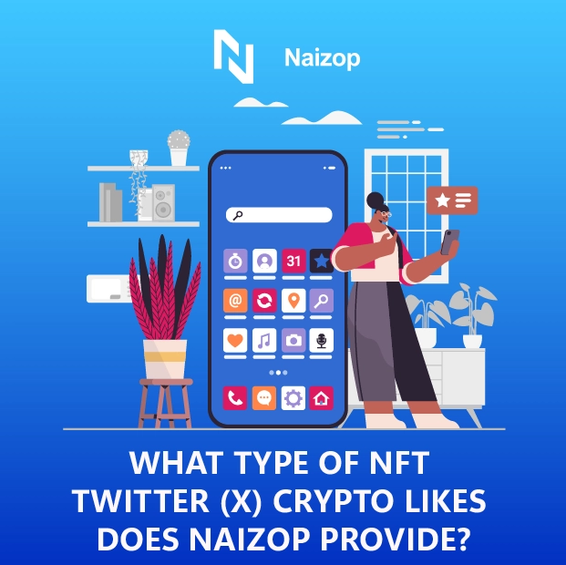 What Types of NFT Twitter (X) Crypto Likes Does Naizop Provide?