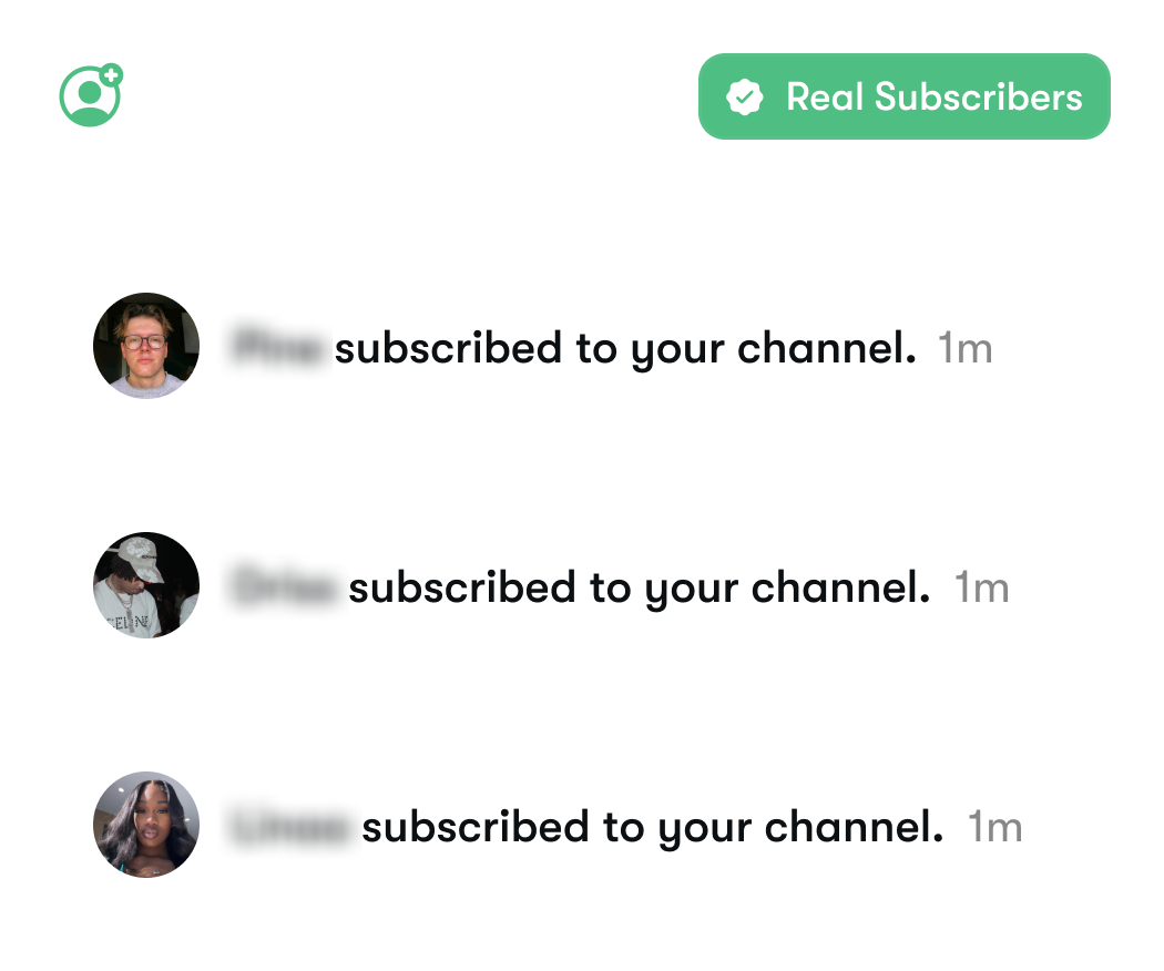 Live Preview of Subscribers Mobile