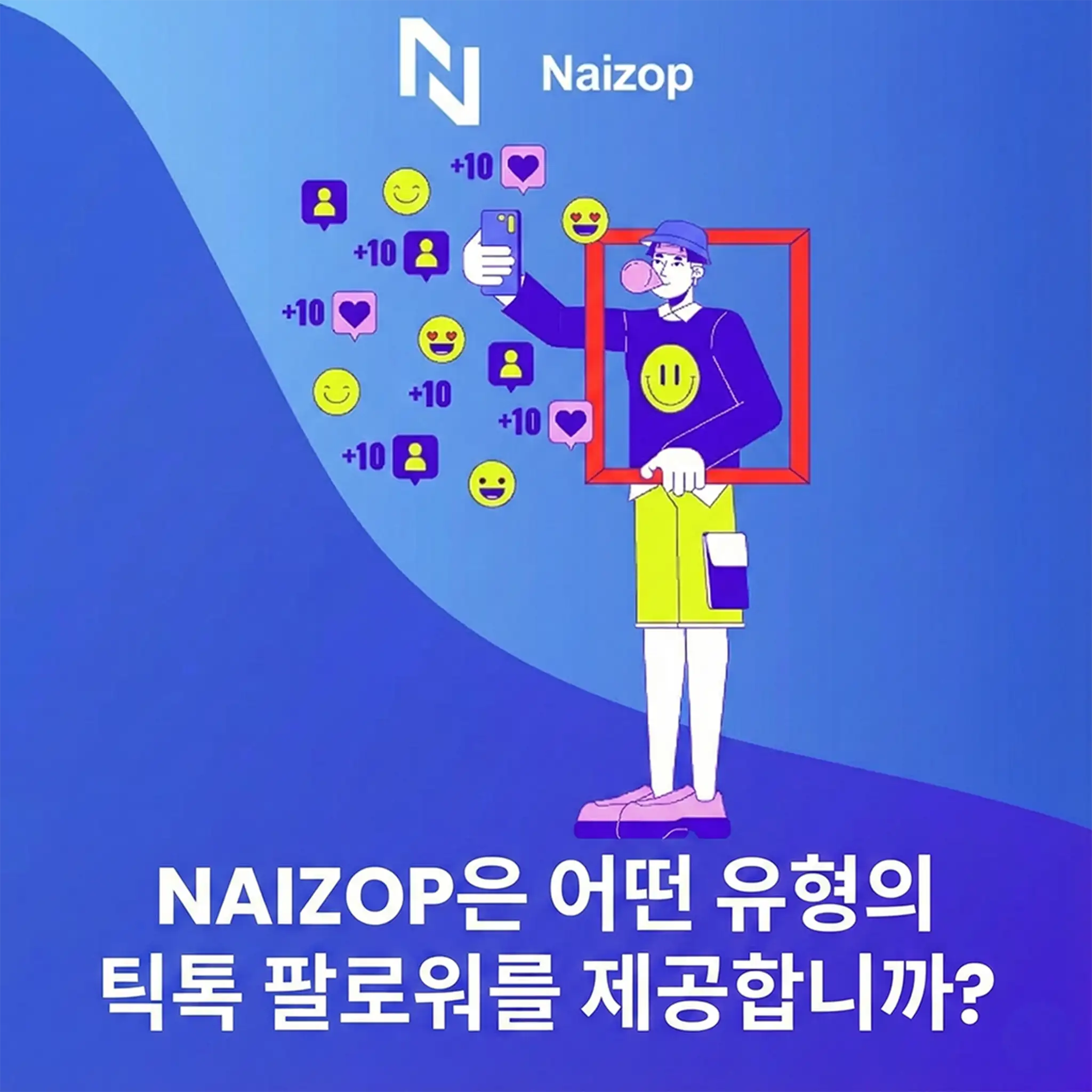 Naizop은 어떤 종류의 틱톡 팔로워를 제공하나요?