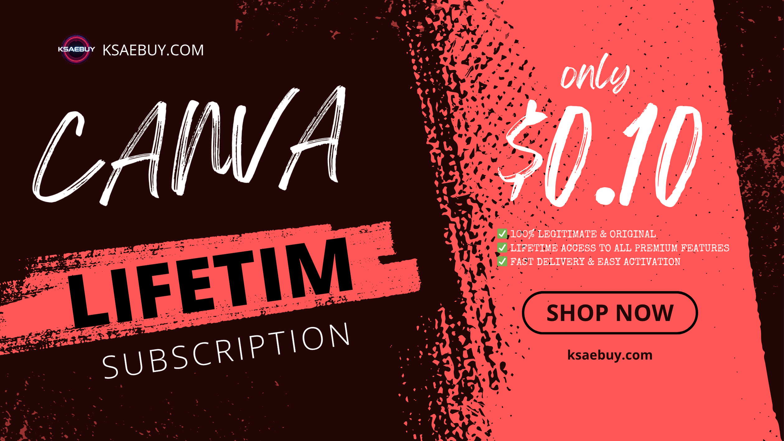 canva pro lifetime $0.10