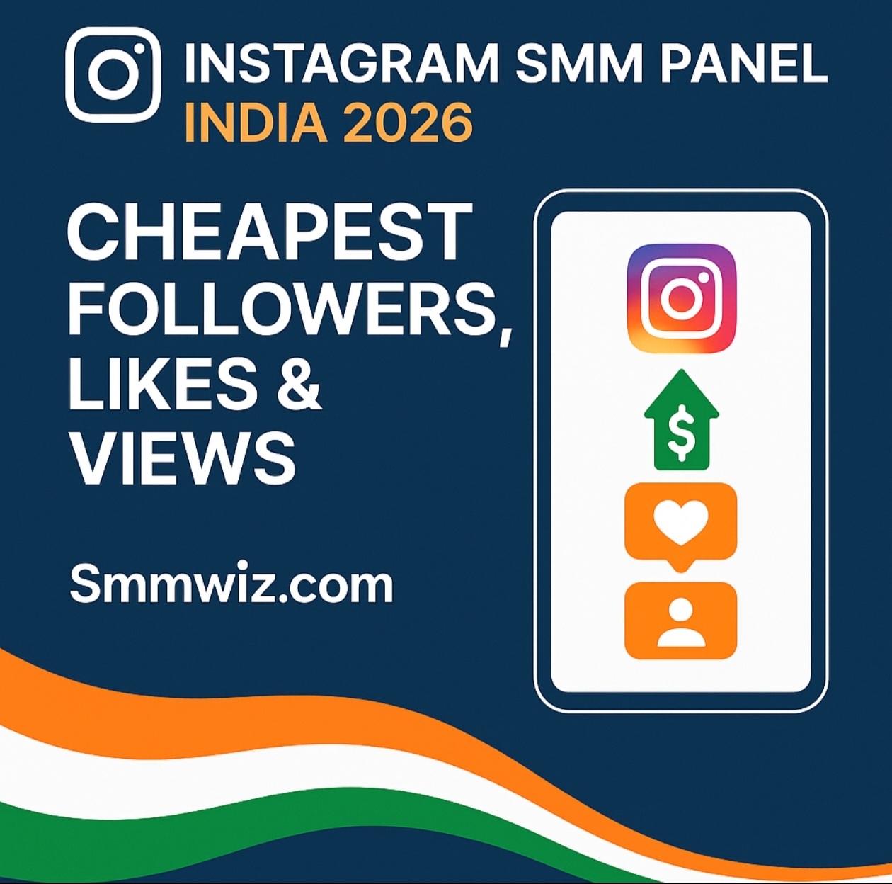 Instagram SMM Panel India 2026 – Cheapest & Best Instagram Growth Services | Smmwiz.com