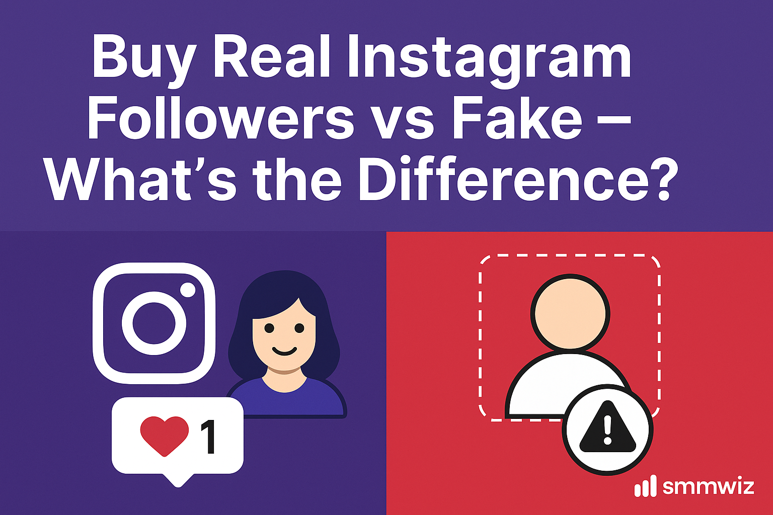 Buy Real Instagram Followers vs Fake – What’s the Difference? | Smmwiz.com