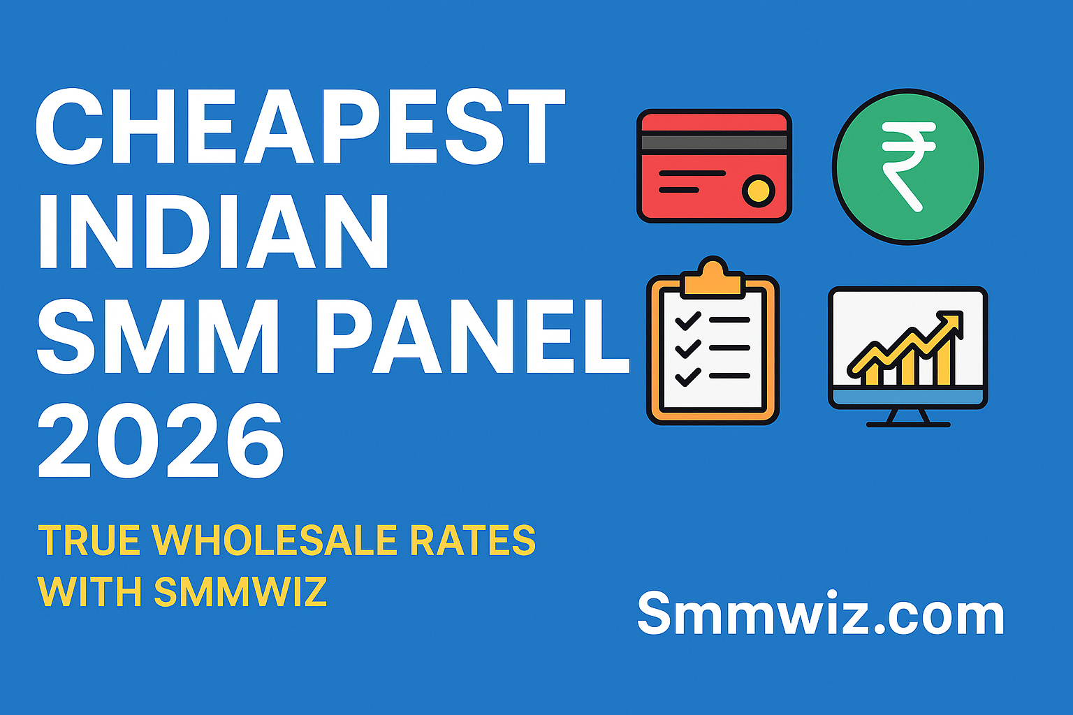 Cheapest Indian SMM Panel 2026 – UPI/Paytm, True Wholesale Rates | Smmwiz.com