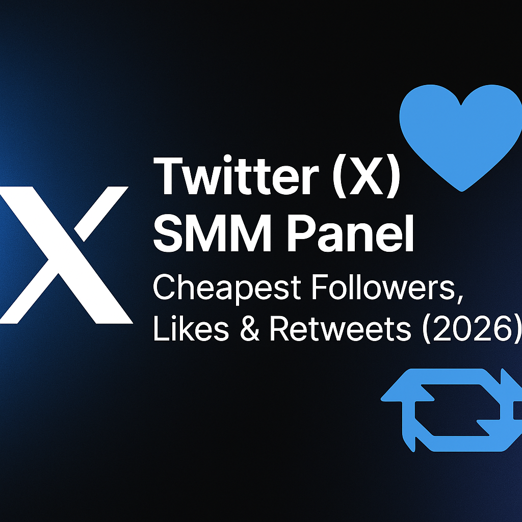 Twitter (X) SMM Panel: Cheapest Followers & Likes 2026 | Smmwiz