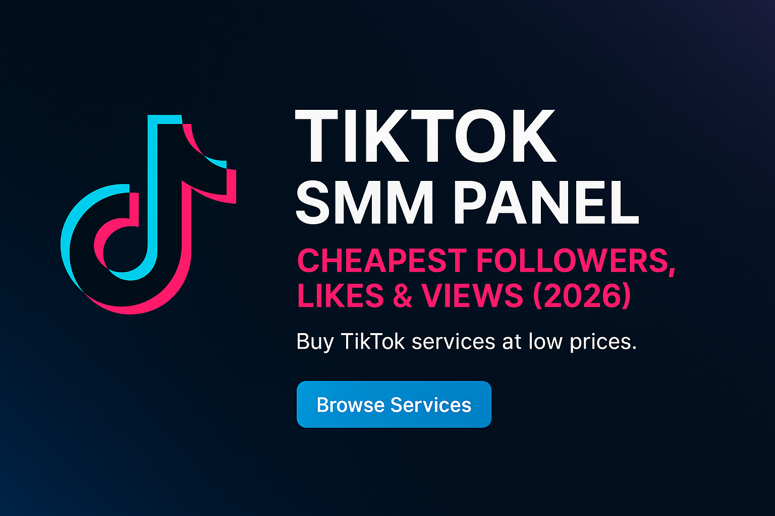 TikTok SMM Panel: Cheapest Followers & Likes 2026 | Smmwiz