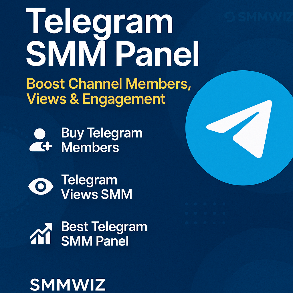 Telegram SMM Panel – Boost Channel Members, Views & Engagement | Smmwiz