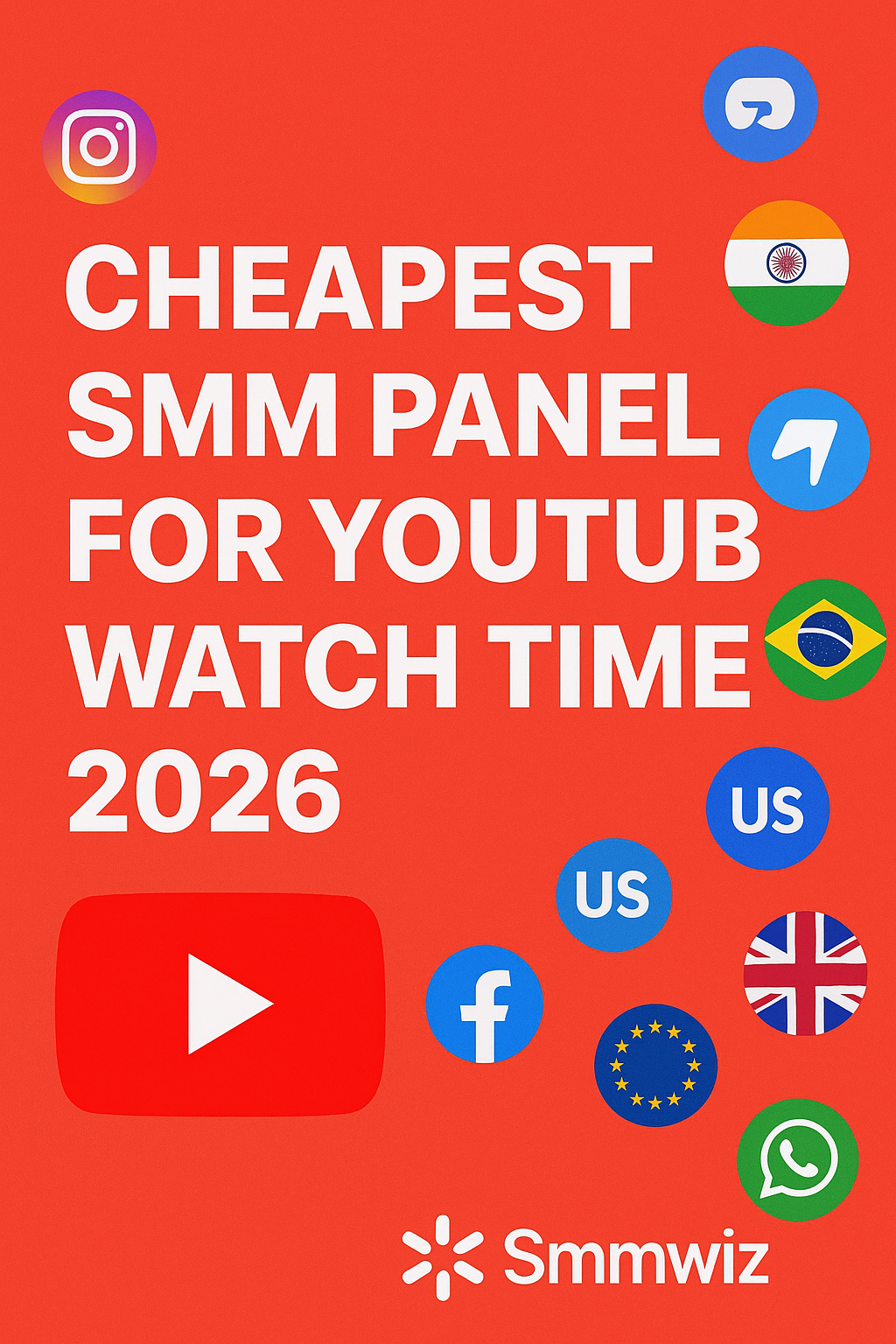 Cheapest SMM Panel for YouTube Watch Time in 2026 | Non-Drop, Monetization Safe & High Retention