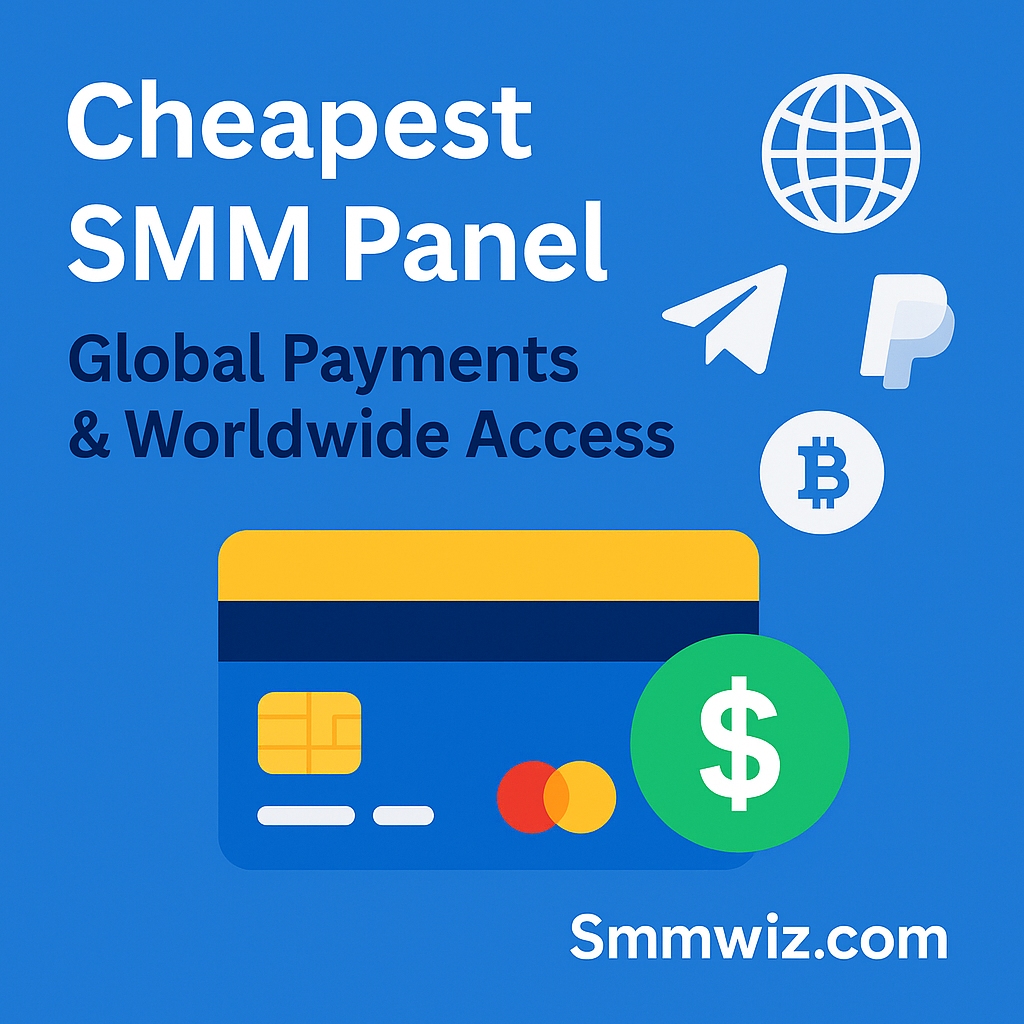 Cheapest SMM Panel – Global Payments & Worldwide Access | Smmwiz.com