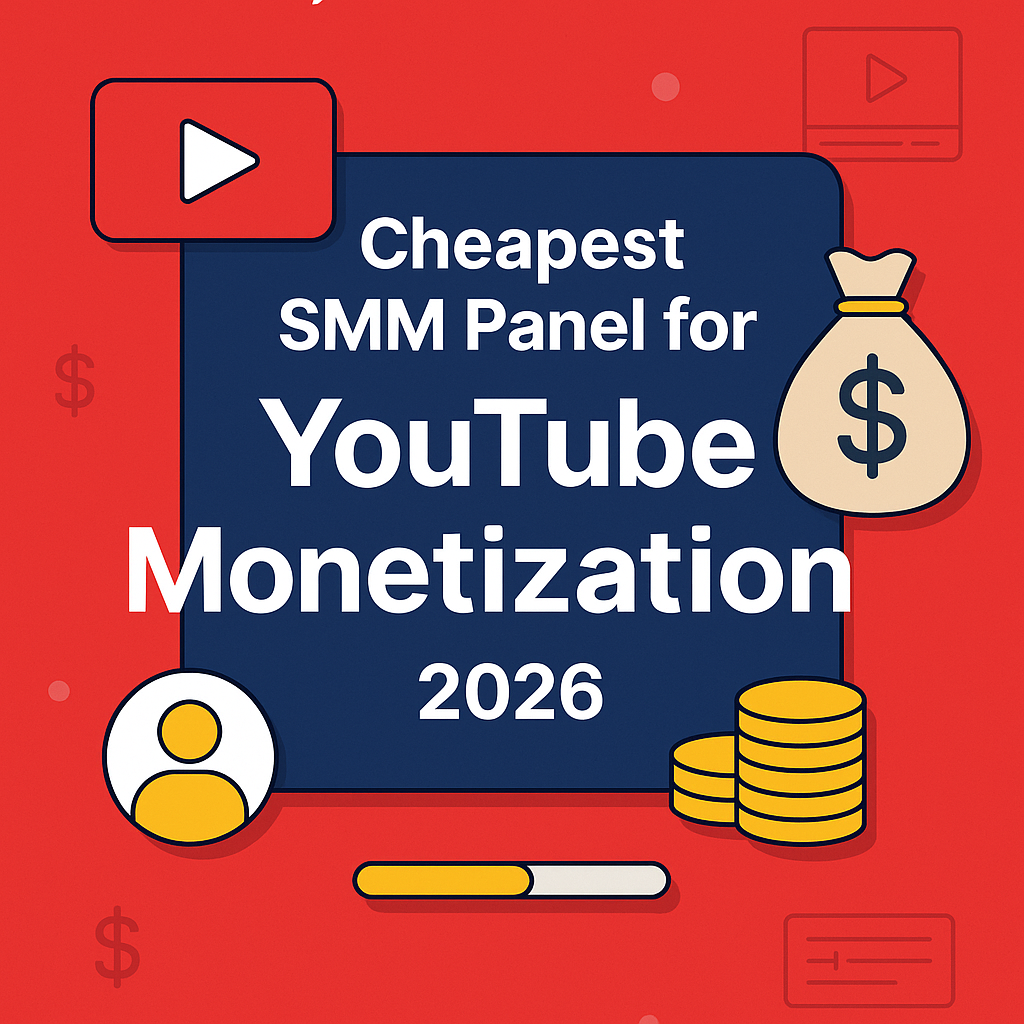 Cheapest SMM Panel for YouTube Monetization 2026 – Smmwiz.com