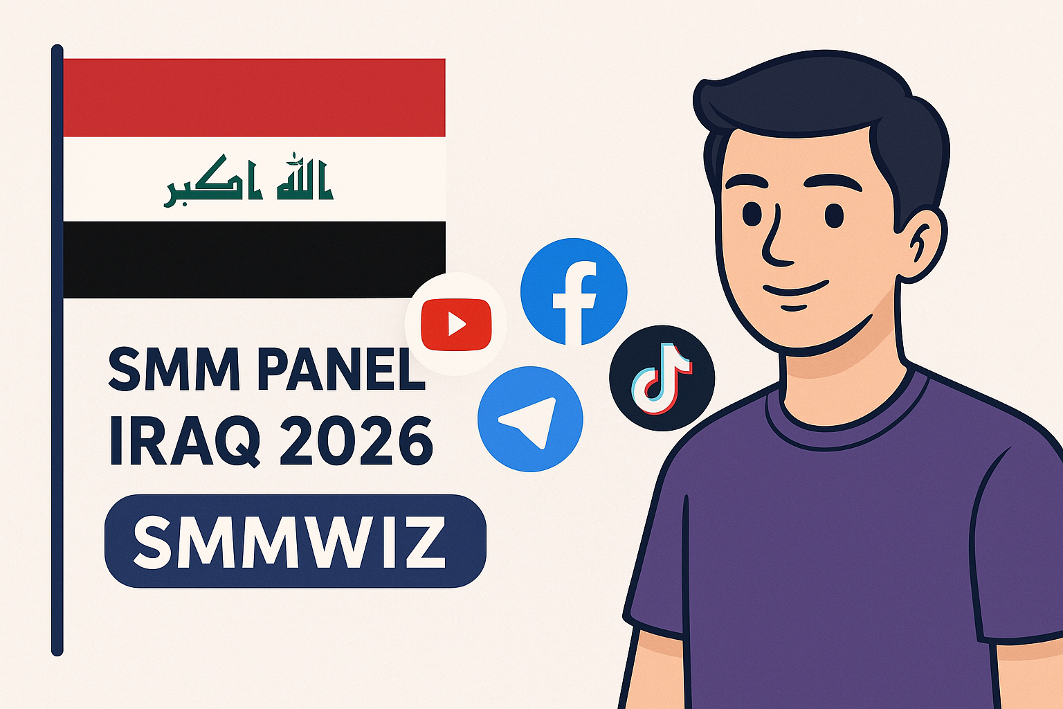SMM Panel Iraq 2026 – Cheapest & Best Iraqi SMM Services | Smmwiz.com
