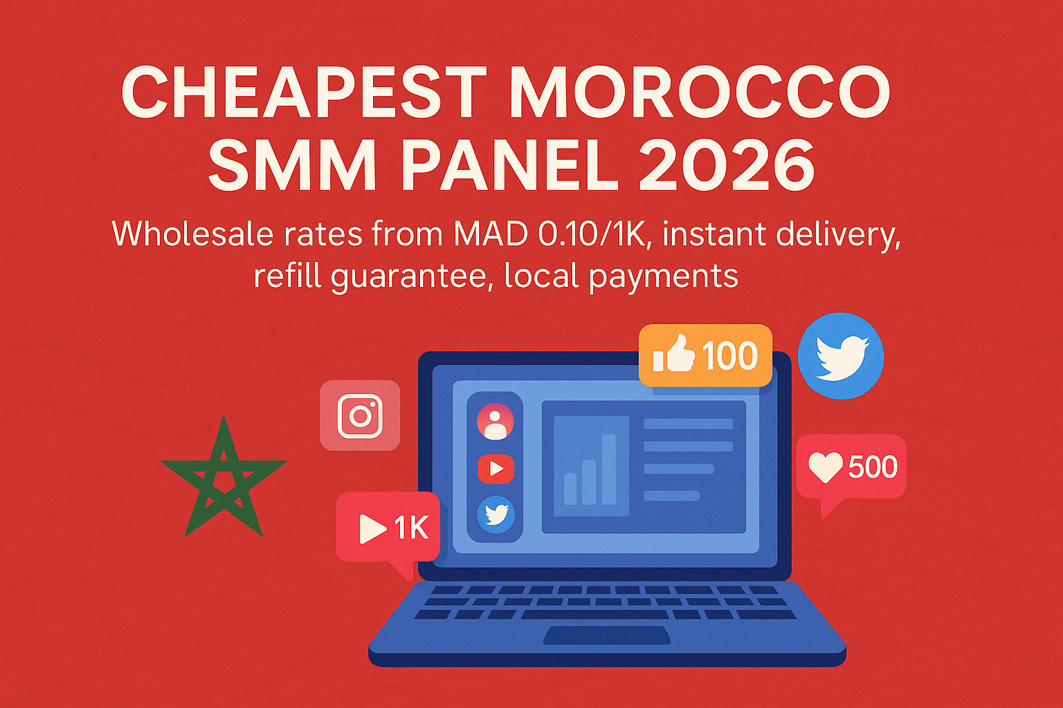 Cheapest Morocco SMM Panel 2026 – Fastest Wholesale Growth | Smmwiz.com