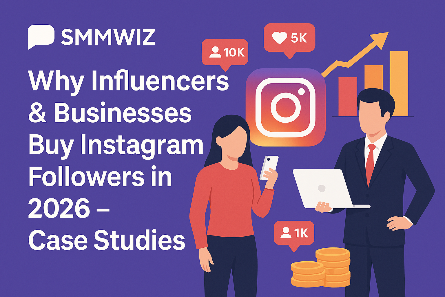 Why Influencers & Businesses Buy Instagram Followers in 2026 [Case Studies] | Smmwiz.com