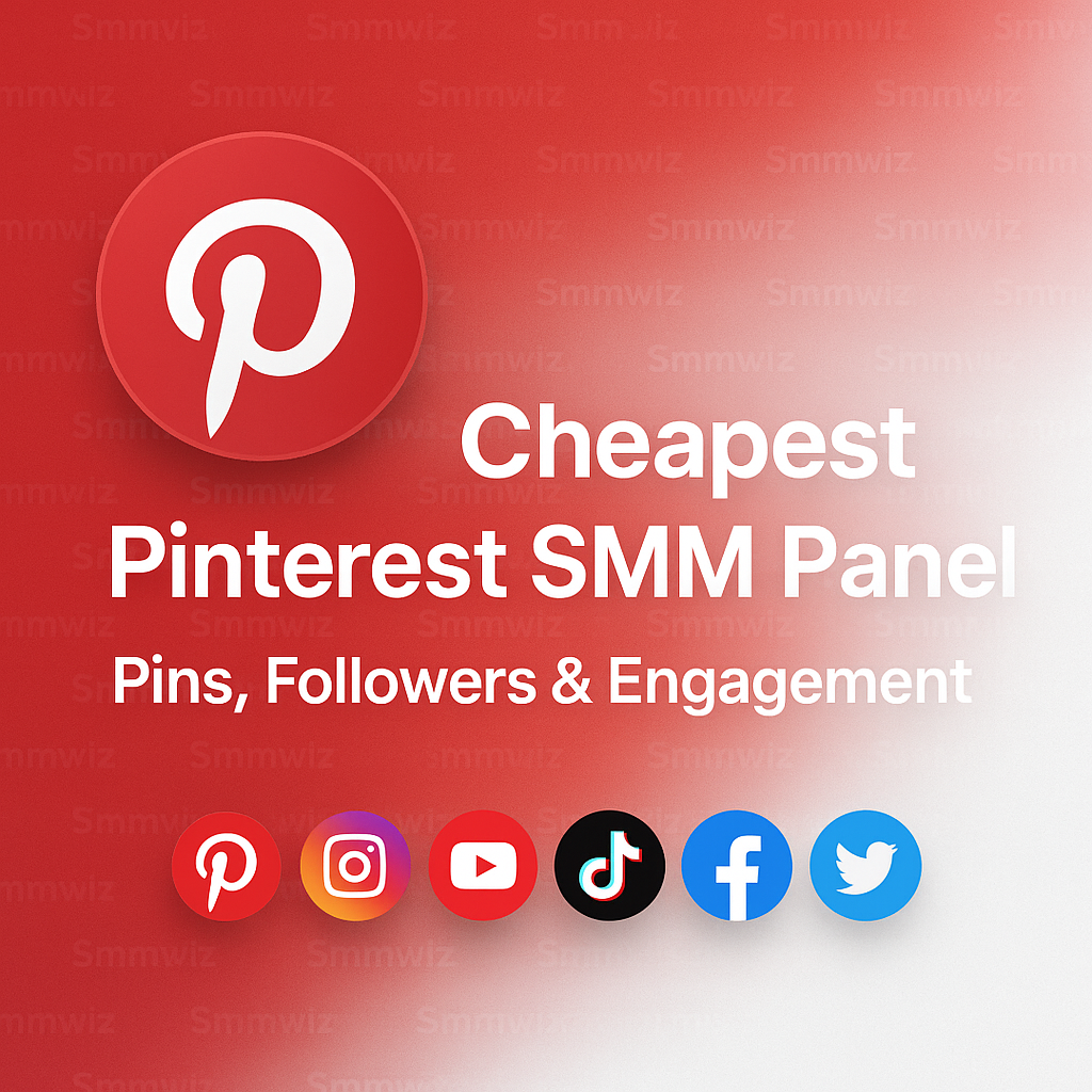 Cheapest Pinterest SMM Panel – Buy Pins, Followers & Engagement | Smmwiz.com