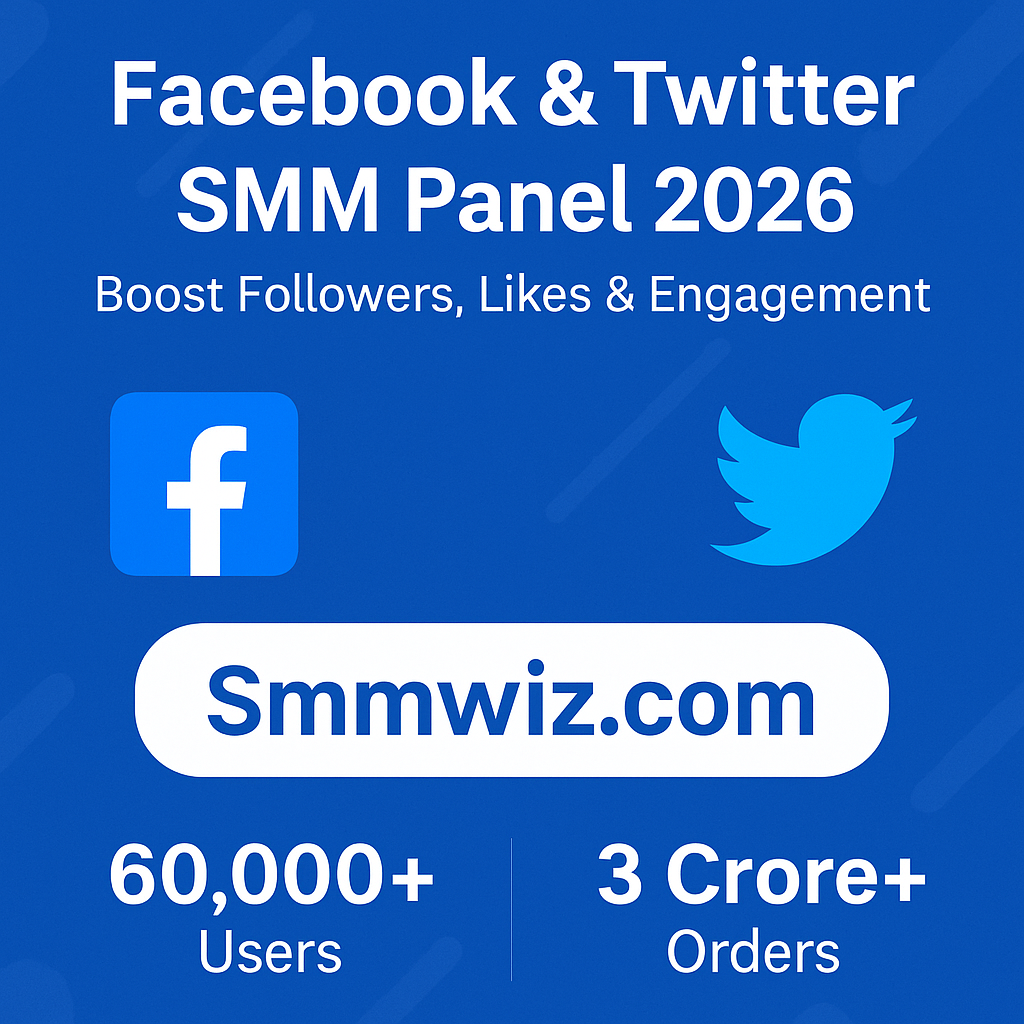 Facebook & Twitter SMM Panel 2026 – Boost Likes, Followers & Engagement | Smmwiz.com