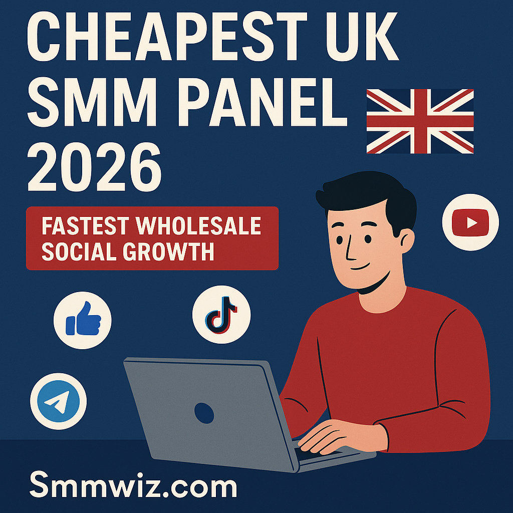 Cheapest UK SMM Panel 2026 – Fastest Wholesale Social Growth | Smmwiz.com