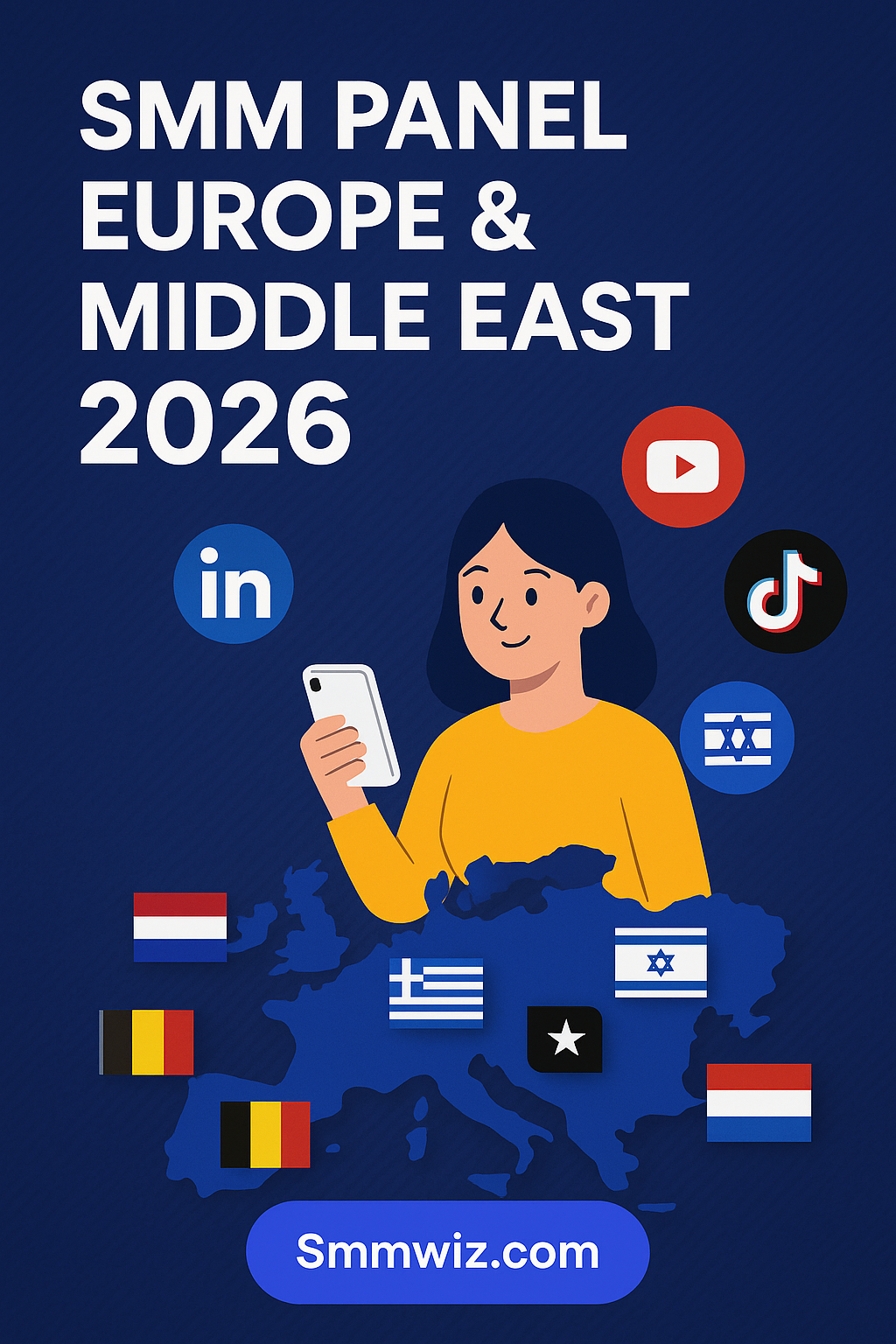 SMM Panel Europe & Middle East 2026 – Poland, Netherlands, Greece, Israel & More | Smmwiz.com