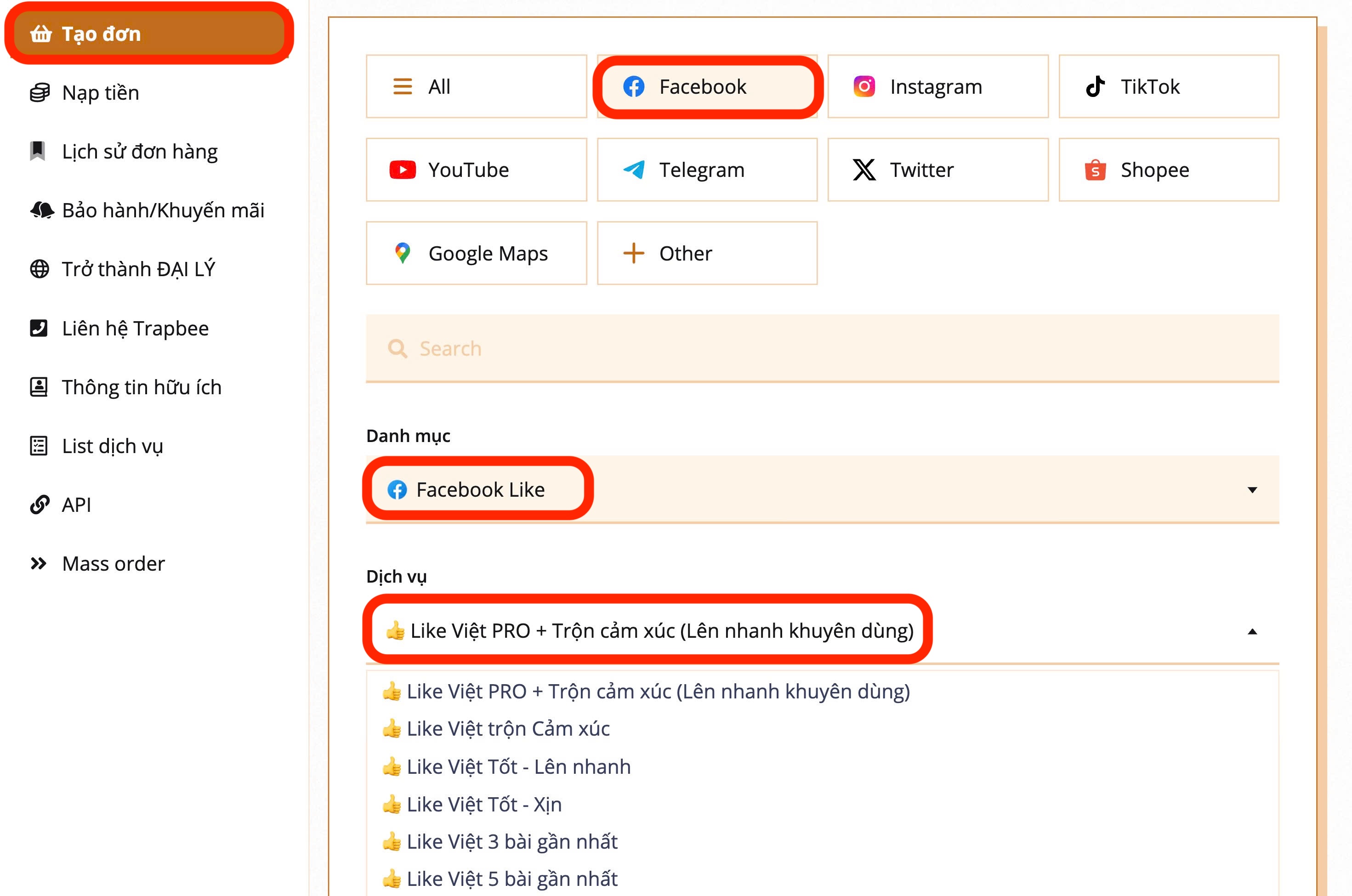 Cách tăng like bài viết Facebook