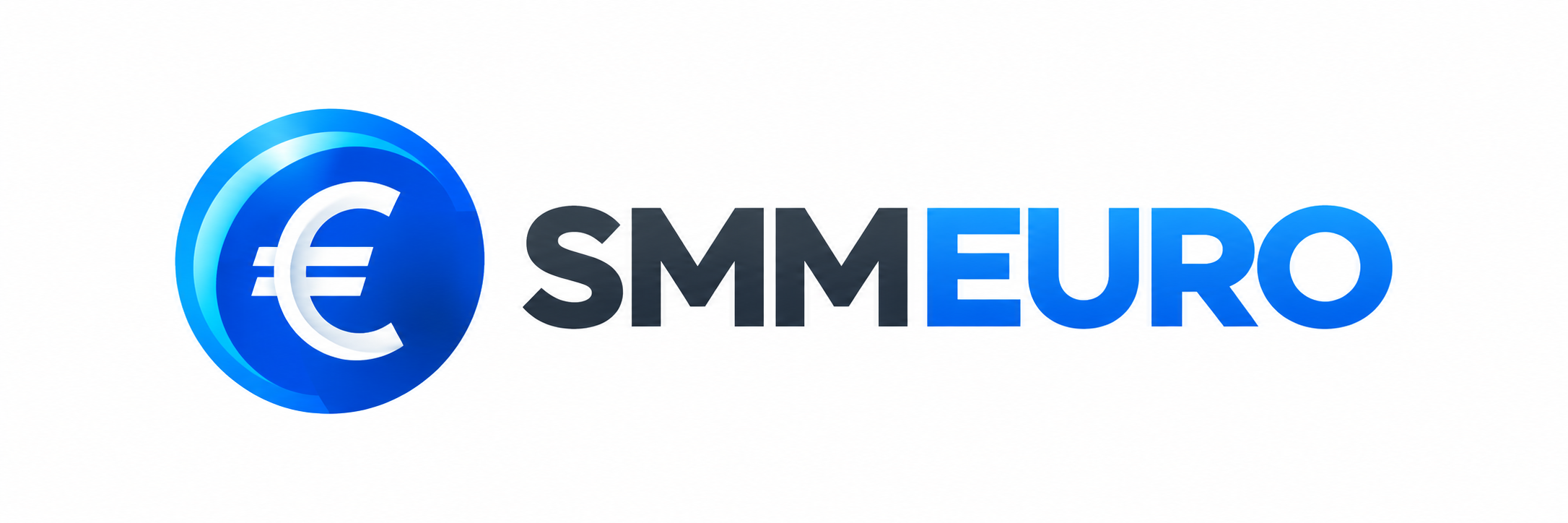 SMMEuro logo for a social media marketing and SMM panel platform