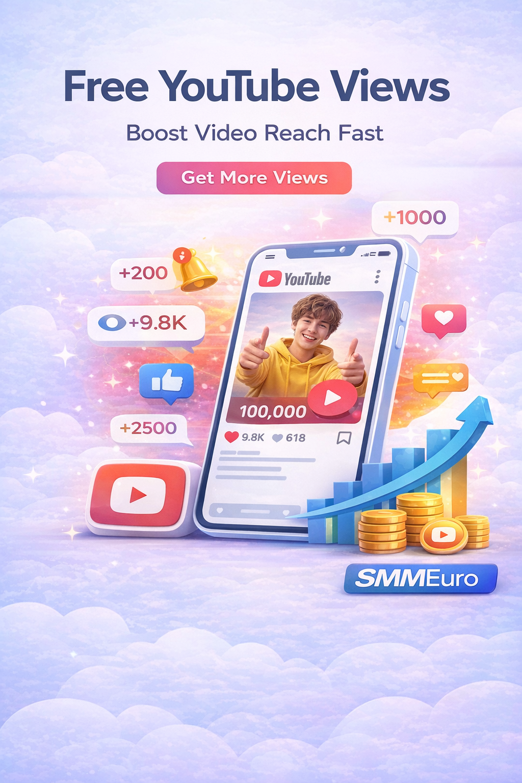 Free YouTube views service to boost video reach, visibility, and engagement growth