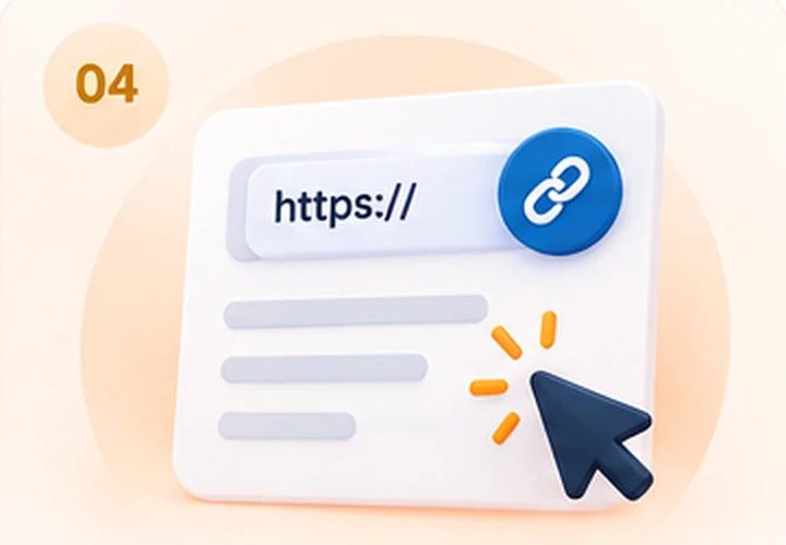Simple SMM ordering interface with public link input and order action