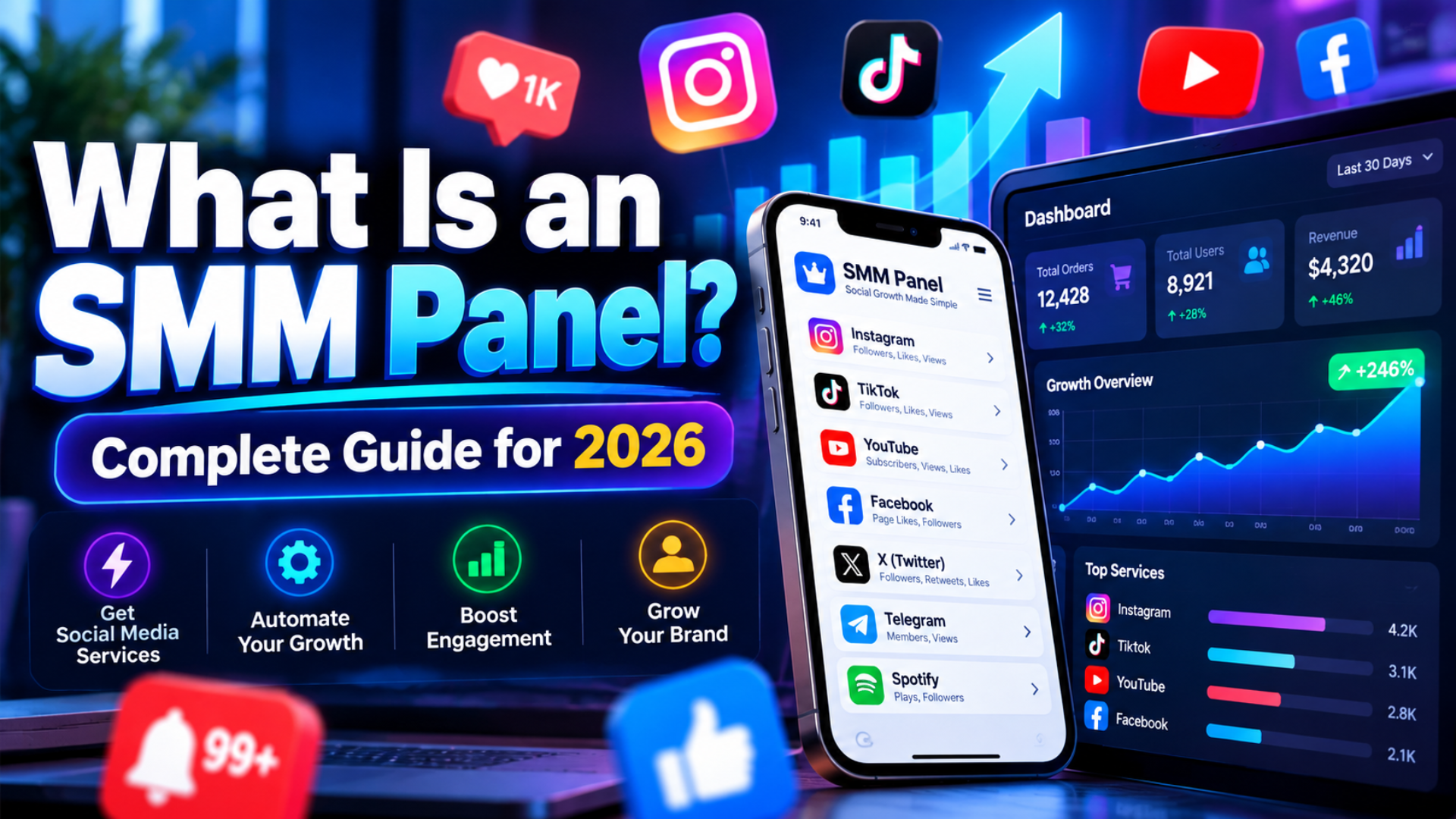 What Is an SMM Panel? A Complete Guide for 2026 by truesmm