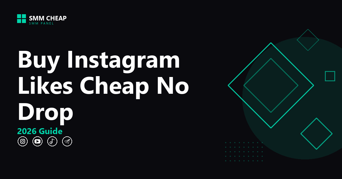 Instagram post showing how to buy Instagram likes cheap no drop with a refill guarantee