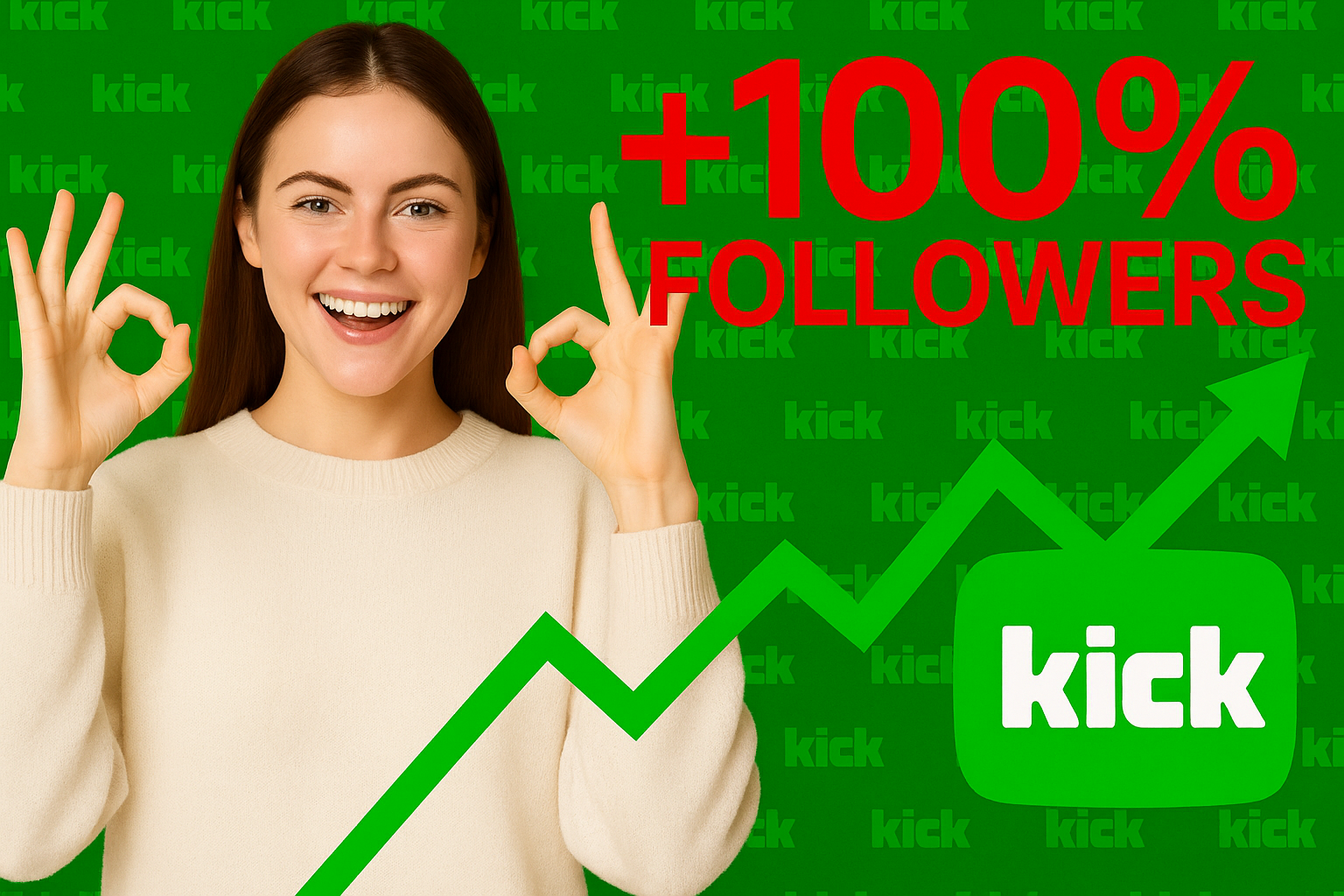 Comprar seguidores Kick de forma segura con Trusted SMM Provider