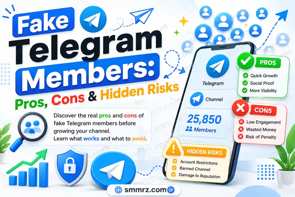 advantages and disadvantages of fake Telegram members; a fact that should be known