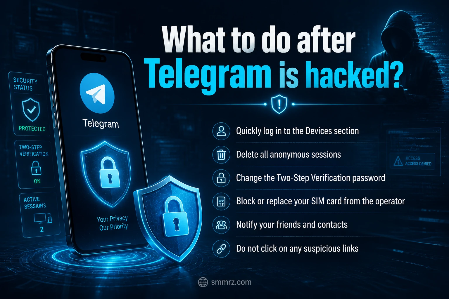 What to do after Telegram is hacked?