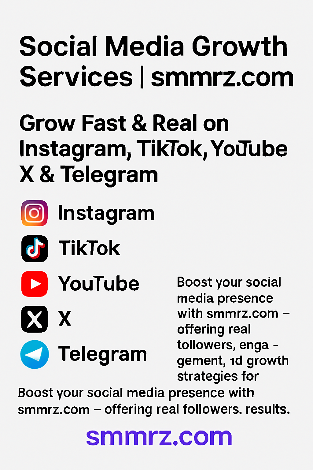 ☄️ Grow Fast. Grow Real. With smmrz.com smmrz.com