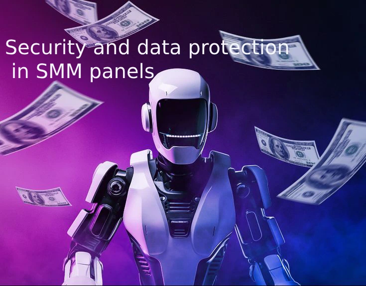 Security and data protection in SMM panels