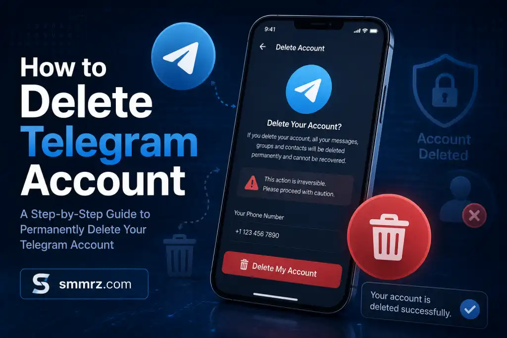 how to delete telegram account