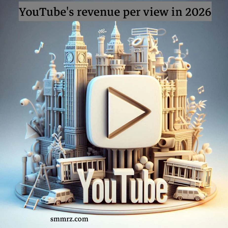 YouTube's revenue per view in 2026